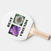 Sjabloon beste vrienden Afbeelding Tafeltennisbatje (Zijkant)