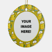 Sjabloon, bijengrens keramisch ornament (Links)