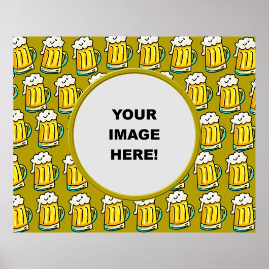 Sjabloon, bijengrens poster (Voorkant)