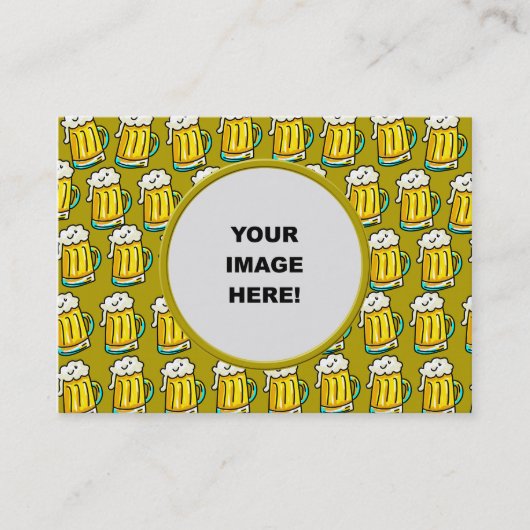 Sjabloon, bijengrens visitekaartje (Voorkant)