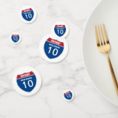 Sjabloon BIRTHDAY INTERSTATE DESIGN Confetti (Groep)