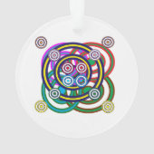 Sjabloon Blanco bewerken ADD text afbeelding ACRYL Ornament (achterkant)