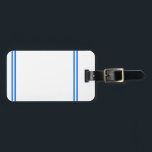 Sjabloon blanco voeg gemakkelijk TEKST PHOTO JPG A Bagagelabel<br><div class="desc">Stijl: dubbelzijdig opstaan in een menigte aan de bagagecarrousel met een aangepast bagagelabel van Zazzle! Stevig en weerbestendig, dit bagagelabel is klaar om je te vergezellen op de gekste reizen. Geprint met gebruikname van het AcryliPrint®HD printproces, je bagagelabel geeft designs, tekst, en foto's weer in briljante helderheid en levendige kleuren....</div>