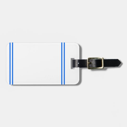 Sjabloon blanco voeg gemakkelijk TEKST PHOTO JPG A Bagagelabel (Voorkant horizontaal)