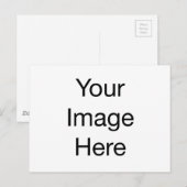 Sjabloon blanco voeg gemakkelijk TEKST PHOTO JPG A Briefkaart (Voorkant / Achterkant)