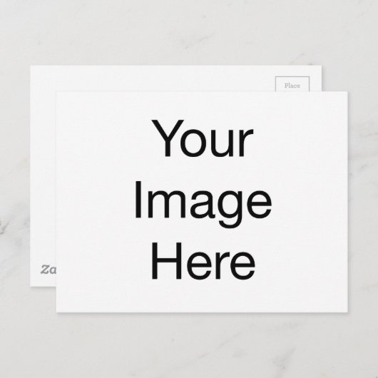 Sjabloon blanco voeg gemakkelijk TEKST PHOTO JPG A Briefkaart (Voorkant / Achterkant)