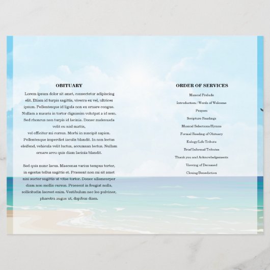 Sjabloon blauw hemel- en doorbraakprogramma (Achterkant)