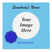 Sjabloon blauw lagebloed door Kenneth Yoncich Kubus (Voorkant)