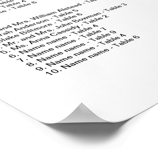 Sjabloon blauwe groene slagkaarten poster (Hoek)