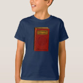 Sjabloon boekenwoordspun t-shirt (Voorkant)