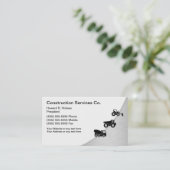 Sjabloon bouwVisitekaartjes Visitekaartje (Staand voorkant)