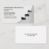 Sjabloon bouwVisitekaartjes Visitekaartje (Voorkant / Achterkant)