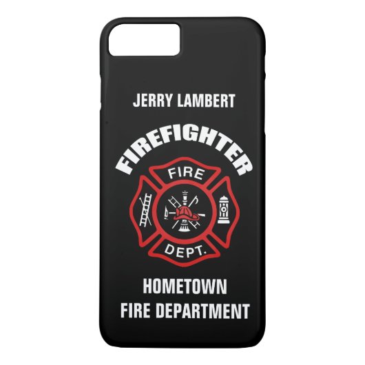 Sjabloon brandweernaam Case-Mate iPhone case (Achterkant)