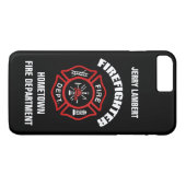 Sjabloon brandweernaam Case-Mate iPhone case (Achterkant (Horizontaal))
