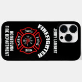 Sjabloon brandweernaam Case-Mate iPhone case (Achterkant (horizontaal))