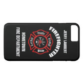 Sjabloon brandweernaam Case-Mate iPhone case (Achterkant (Horizontaal))