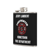 Sjabloon brandweernaam heupfles (Links)