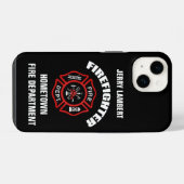 Sjabloon brandweernaam iPhone hoesje (Achterkant horizontaal)