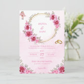 SJABLOON-BREEDINGINVITATIES ONLINE MET GRENS KAART (Staand voorkant)