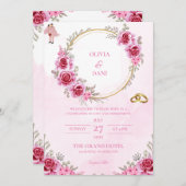 SJABLOON-BREEDINGINVITATIES ONLINE MET GRENS KAART (Voorkant / Achterkant)