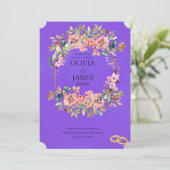 SJABLOON-BREEDINGINVITATIES ONLINE MET GRENS KAART (Staand voorkant)