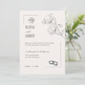 SJABLOON-BREEDINGINVITATIES ONLINE MET GRENS KAART (Staand voorkant)