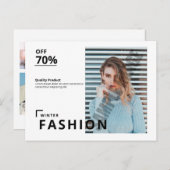 sjabloon briefkaart (Voorkant / Achterkant)