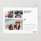 sjabloon briefkaart (Achterkant)