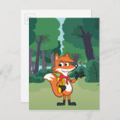 sjabloon briefkaart (Voorkant / Achterkant)