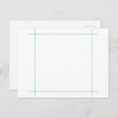 Sjabloon briefkaart (Voorkant / Achterkant)