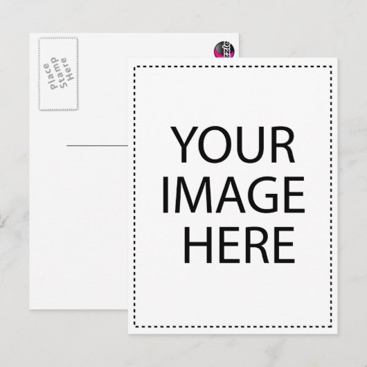 Sjabloon Briefkaart (Voorkant / Achterkant)