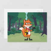 sjabloon briefkaart (Voorkant / Achterkant)