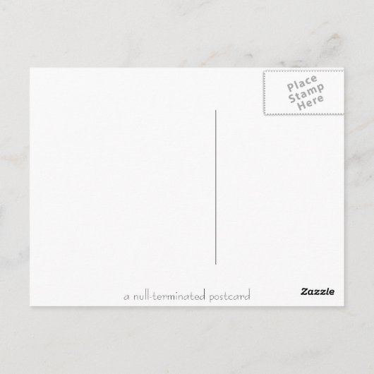 sjabloon briefkaart (Achterkant)