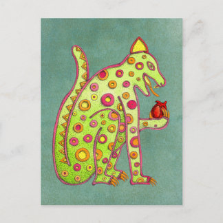 Sjabloon Briefkaart van Jaguar 1