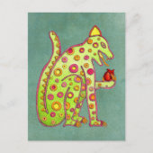 Sjabloon Briefkaart van Jaguar 1 (Voorkant)