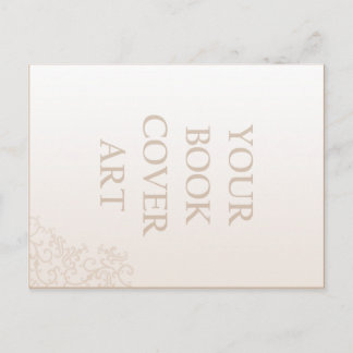 Sjabloon Briefkaart voor boekpromotie