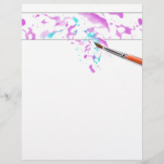 Sjabloon brochure achtergrond