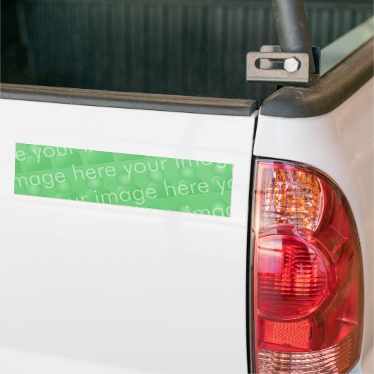 Sjabloon Bumpersticker (Op Truck)