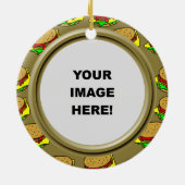 Sjabloon, Burgergrens Keramisch Ornament (Achterkant)