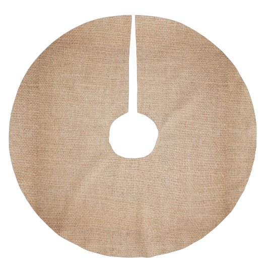 Sjabloon - Burlap-achtergrond Kerstboom Rok (Voorkant)