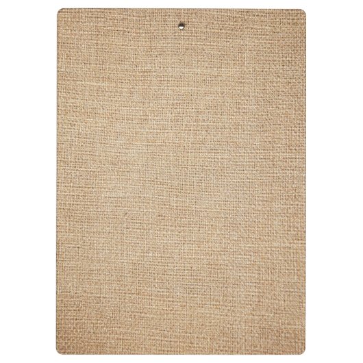 Sjabloon - Burlap-achtergrond Klembord (Achterkant)