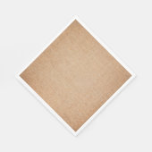 Sjabloon - Burlap-achtergrond Servetten (Hoek)