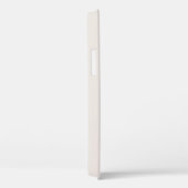  Sjabloon Business Logo Elegant Beige Case-Mate iPhone Case (Achterkant / Rechts)
