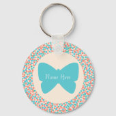 Sjabloon Butterfly Stippen Sleutelhanger - 369 Ant (Voorkant)