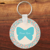 Sjabloon Butterfly Stippen Sleutelhanger - 369 Ant (Voorkant)