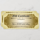 Sjabloon Cadeaubon (Voorkant / Achterkant)