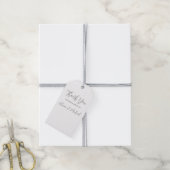 Sjabloon Cadeaulabel (Met Touw)