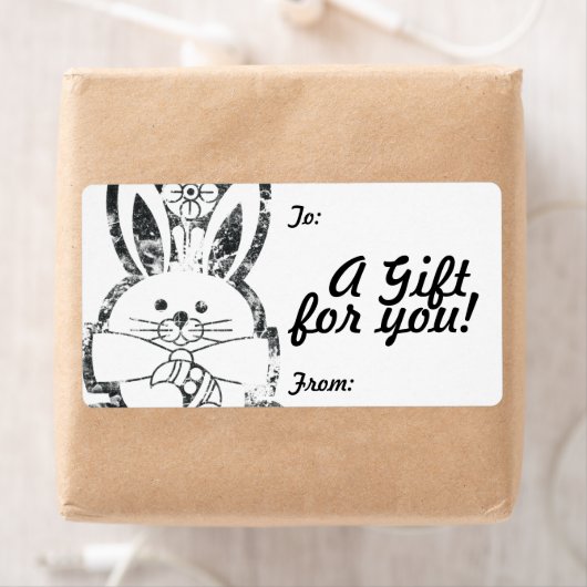 Sjabloon Cadeaulabel Label naar/van (Insitu)