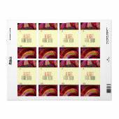 Sjabloon Cadeaulabel Label naar/van (Full Sheet)