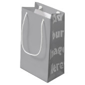 sjabloon cadeautas zakje (Achterkant Gekanteld)
